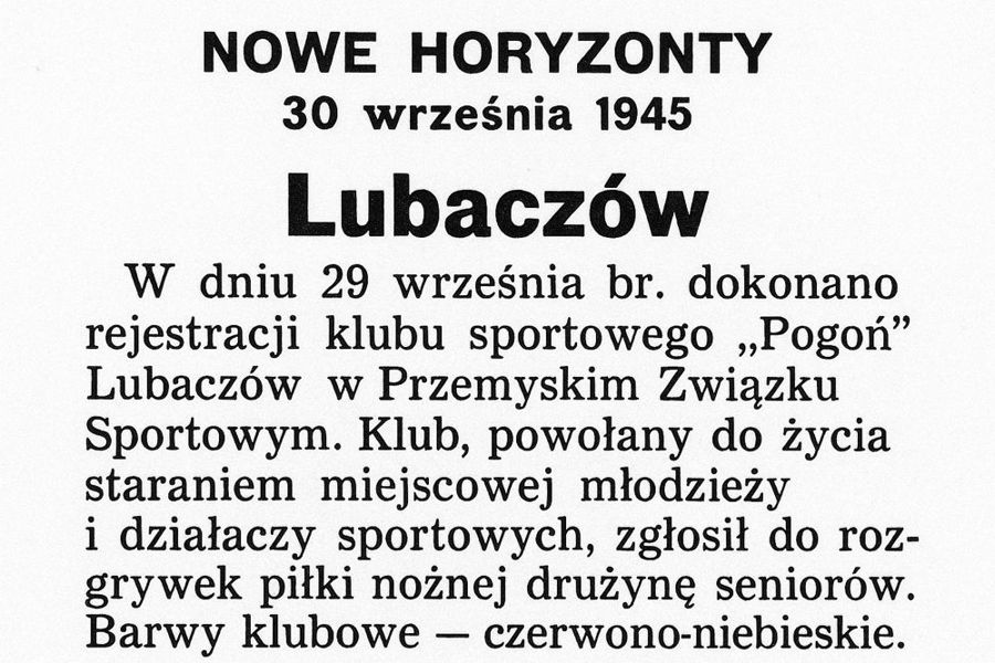 Tygodnik 'Nowe Horyzonty' z 30 września 1945 roku