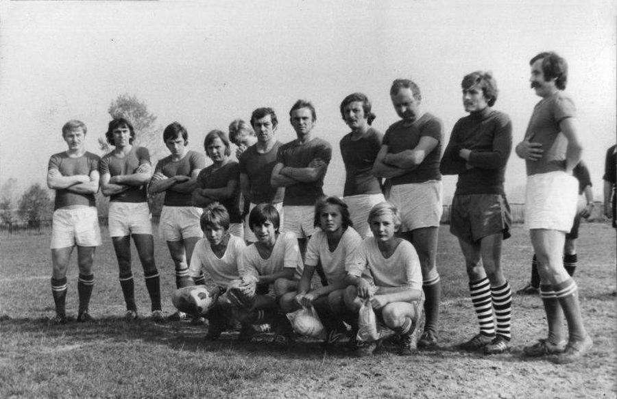 Piłkarze Pogoni Lubaczów na jesieni 1978 r.