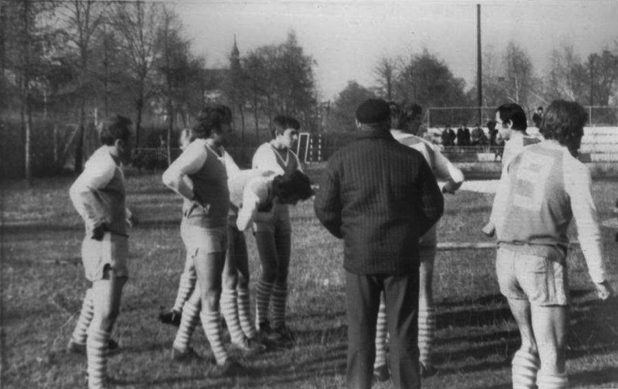 Piłkarze Pogoni Lubaczów w 1969 r. w klasie 'A'
